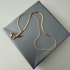 Missoma x Lucy Williams Short Square Snake Chain Necklace